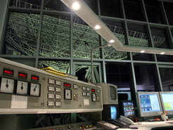 Control room of MPIfR's Effelsberg 100m radio telescope. A total of 450 hours of observing time per year within the TNA program are allocated here in the years 2009-2011.