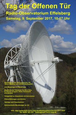 Plakat zum "Tag der Offenen Tür" 2017