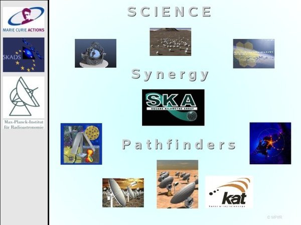 ASTRONOMY IN THE NEXT DECADE:
SYNERGIES WITH THE SQUARE KILOMETRE ARRAY