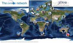 The world-wide EXPReS network of radio telescopes.