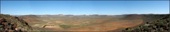 Karoo core site in South Africa (panoramic view).