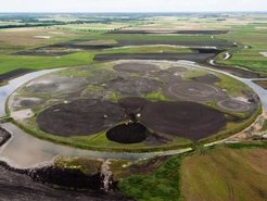Zentrum von LOFAR in den Niederlanden.