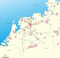 Standorte der LOFAR-Stationen.