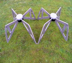 LOFAR-Antennen für 30-160 MHz.