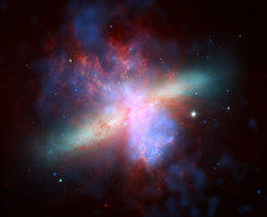 Quelle: C. Engelbracht, NASA (CHANDRA/Hubble/SPITZER)