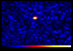 At the heart of a Milky Way: The central area of the active galaxy BL Lac.