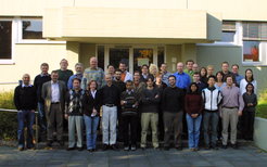 VLBI Department, October 2007Among others, from top, left to bottom, right: Thomas P. Krichbaum, RuSen Lu, Marios Karouzos, Silke Britzen, J. Luka Popovic, Elena Cenacchi, Dragana Ilic, Lars Fuhrmann, Eduardo Ros, Tuomas Savolainen, John Mckean, Violette Impellizzeri, Emmanouil Angelakis, J. Anton Zensus, Alan L. Roy, Nichola Marchili, Manel Perucho, Anupreeta Moré, SangSung Lee.
