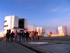 VLTI-AMBER Commissioning Okt.2004