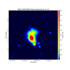 Total Intensity at 6.2 cm (4.86 GHz), VLA, Resolution 22", Vollmer et al. 2013