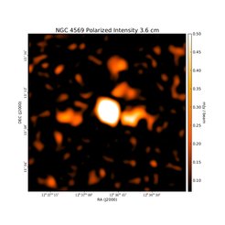 Polarized Intensity at 3.6 cm (8.35 GHz), Effelsberg, Resolution 90", Chyży et al. 2006