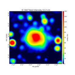 Total Intensity at 11.2 cm (2.68 GHz), Effelsberg, Resolution 5', Rainer Beck 2015