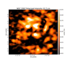 Polarized Intensity at 12.7 cm (2.37 GHz), ATCA, Resolution 25'', Han et al. 1999