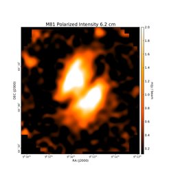Polarized Intensity at 6.2 cm (4.85 GHz), Effelsberg, Resolution 147'', Beck et al. 1985