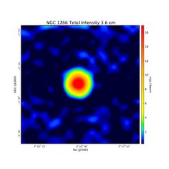 Total Intensity at 3.6 cm (8.35 GHz), Effelsberg, Resolution 82'', Unpublished, Credit: David Mulcahy (MPIfR & Univ. of Manchester, UK)