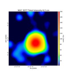 Total Intensity at 6.2 cm (4.85 GHz), Effelsberg, Resolution 144'', Unpublished, Credit: David Mulcahy (MPIfR & Univ. of Manchester, UK)