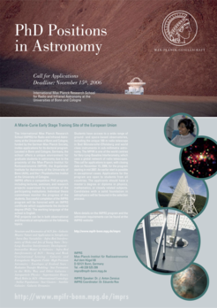 Call for applications for 2006