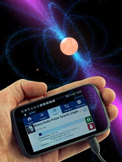 Der Pulsar PSR J1913+1102 wurde im Rahmen des “Einstein@Home”-Projekts auf den Computern von zwei der Teilnehmer an diesem Projekt gefunden, Uwe Tittmar aus Deutschland und Gerald Schrader aus den Vereinigten Staaten.