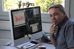 Prof. Dr. Michael Kramer, Direktor am Max-Planck-Institut für Radioastronomie und Leiter der Forschungsabteilung “Radioastronomische Fundamentalphysik”.