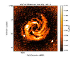 Polarized Intensity at 10.0 cm (3.0 GHz), VLA, Resolution 18'', Mulcahy et al. 2017
© MPIfR, Bonn
