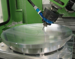 In house mirror fabrication with accuracies < 10 µm.