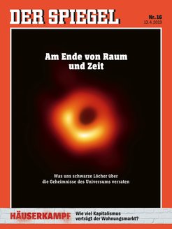 Cover Page from weekly magazine "Der Spiegel", April 13, 2019
