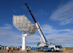 The Max Planck Society has funded a second SKA prototype dish, SKA-MPI, currently being constructed on site in South Africa, bringing together Chinese, Italian and German components.