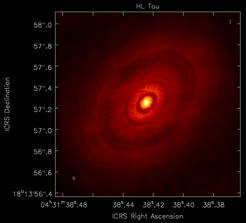 HL Tau Science Verification Data processed by the interferometric ALMA pipeline.