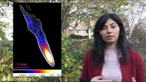 Dr. Bia Boccardi, Otto Hahn Group leader at the MPI für Radioastronomie, describes her recent work on the study of the galaxy 3C 264. This was published on July 4th, 2019 at the Volume 627 of the Astronomy & Astrophysics journal, see below.