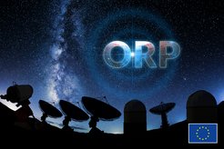 Figure 1: The Opticon-RadioNet Pilot Project (ORP), funded with €15 million under the Horizon 2020 programme, forms Europe’s largest collaborative network for ground-based astronomy.