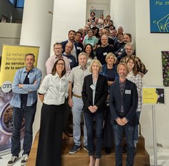 Abb. 2: Teilnehmer des Kick-Off-Meetings für das Astrophysics Centre for Multimessenger studies in Europe (ACME) im September 2024 in Paris.