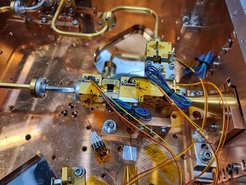 Signal chain on the second cooling stage of N3AR's cryostat